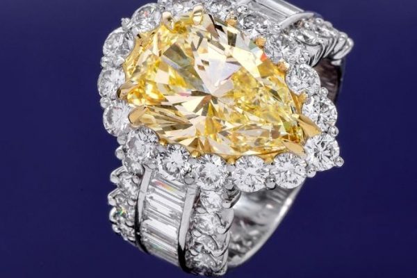 yellow diamond ring