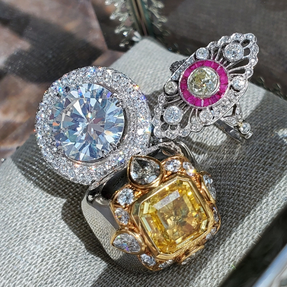 The Unique Allure of Colored Gemstone Rings - Dover Jewelry Blog %