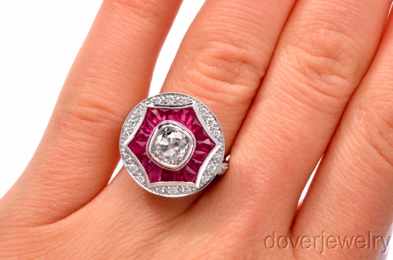 ruby engagement rings