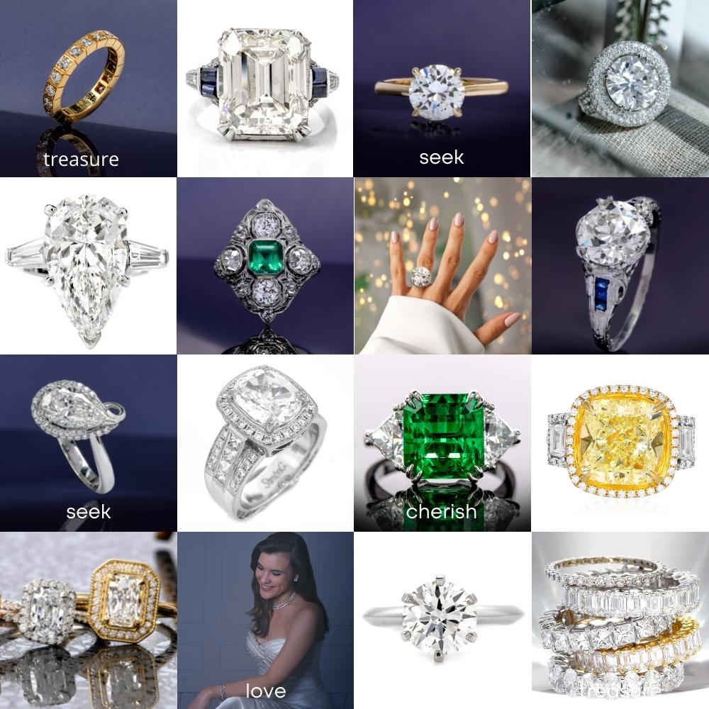 LV Diamonds Pavé Solitaire, Round Brilliant cut - Jewelry - Collections