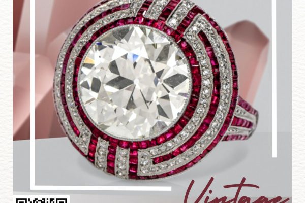 Diamond Vintage & Antique Engagement Rings