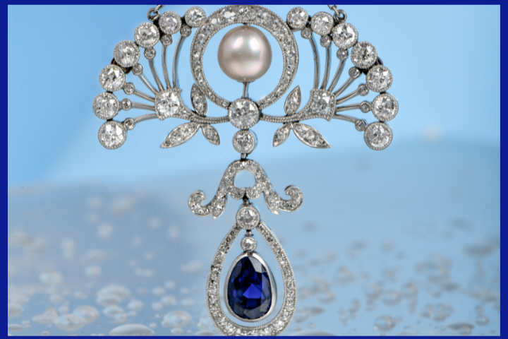 Sapphire and diamond necklace, Important Jewels, 2022