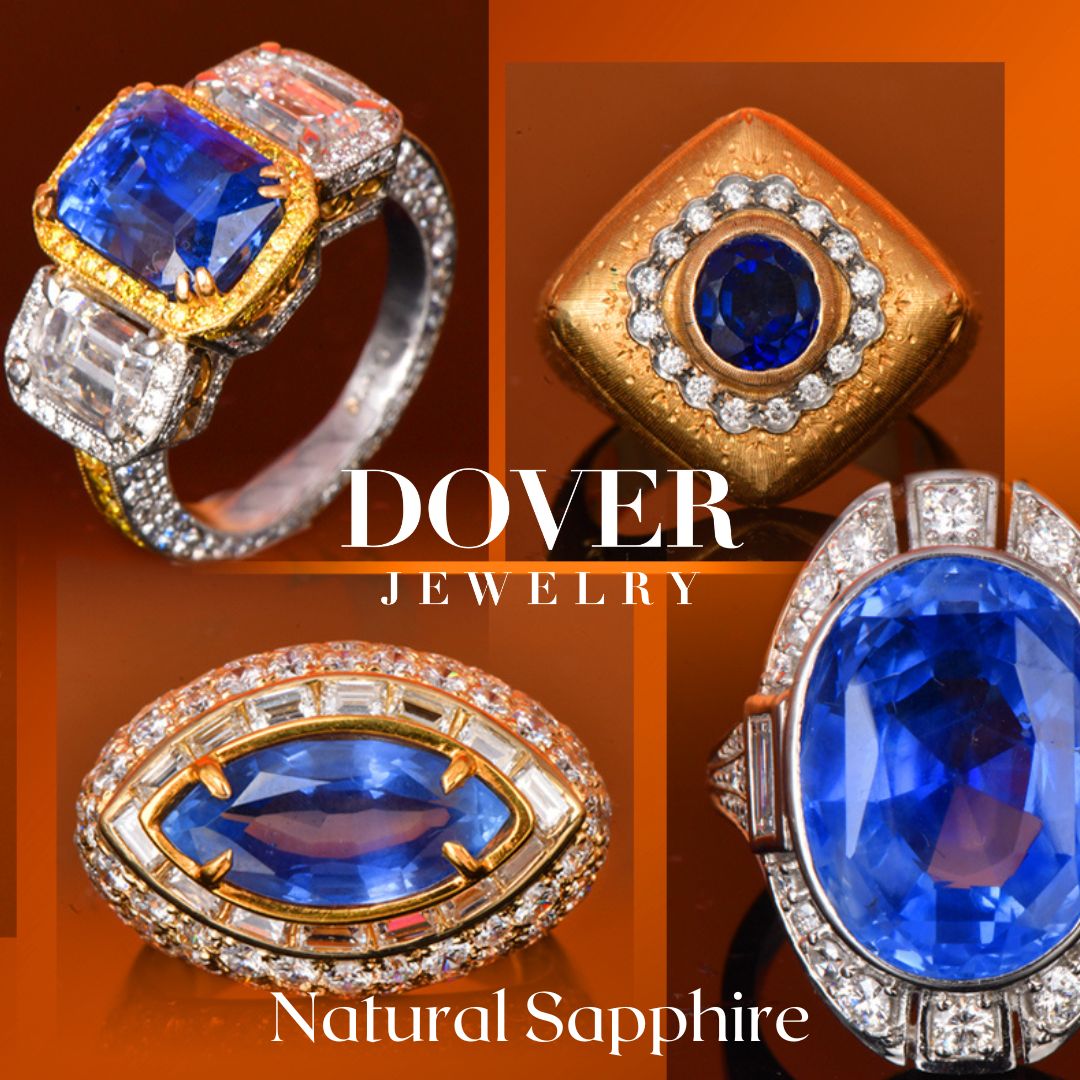 September Birthstone | Natural Sapphire | Dover Jewelry