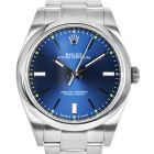 Rolex Oyster Perpetual 39mm 114300 Blue Stainless Steel Mens Watch|Dover Jewelry|