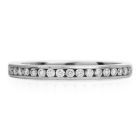 Tiffany & Co. Diamond Platinum 2 mm Wedding Band Ring