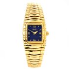 Piaget Tanagra Ref 16051 M 401 D  18k Ladies Lapis Dial Gold Watch