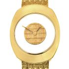 Jaeger Le Coultre 18K Yellow Gold Winding Ladies Wristwatch