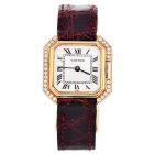 Cartier Ceinture Diamond 18K Gold Ladies Winding Watch- Dover Jewelry