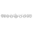 Contemporary Natural 3.36 carat Diamond 18K Round Link Tennis Bracelet|Dover Jewelry|