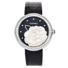 Chanel Mademoiselle Prive 18K Diamond Mother of Pearl Watch-Dover Jewelry