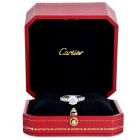 Cartier  French 1.77 Carat Diamond Engagement 1895 collection Platinum Ring