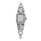 Antique Hamilton Diamond Platinum Ladies Cocktail Watch