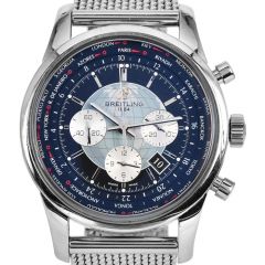 Breitling Transocean Chronograph Steel AB0510U4 Mens Watch|DoverJewelry|