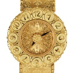 Buccellati Eliochron 18K Yellow Gold Ladies Watch|Dover Jewelry|