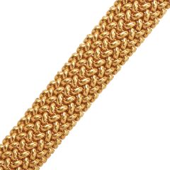 Vintage Tiffany & Co. 18K Yellow Gold Mesh Bracelet|Dover Jewelry|