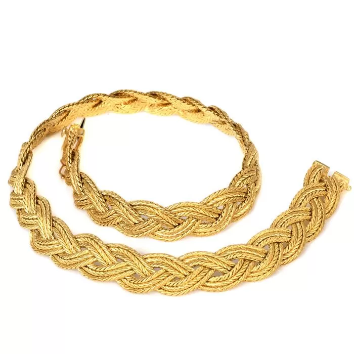 18K Yellow Gold Filled Rope Gold Rope Necklace For Men And Women DJN86  Factory Expert Jewelry From Uxkst, $27.79