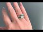 Charles Krypell #vintage  #emerald  #diamond  18K Gold #ring  (WD HRCA 01)