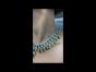 Exquisite 143.00 carats Natural Green Emerald Diamond 18K Gold Gala Necklace