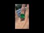 19.60cts Square Colombian Emerald Diamond 18k Gold Ring