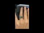 Vintage Diamond GIA Emerald Platinum Bypass Toi Et Moi Ring