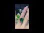 Estate GIA Emerald 7.15cts Diamond Platinum Engagement Accent Band Ring | 1168804 1