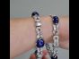 Vintage Diamond Certified GIA No-Heat BURMA Sapphire Platinum Bracelets and Necklace 869303