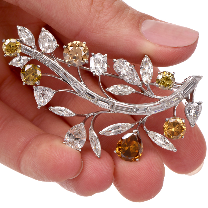 estate jewelry brooches